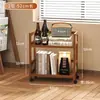 Mesa Auxiliar Sala de Estar 2024 Nuevo Estilo Mesa Pequeña Gabinete Lateral para Sofá Mesa de Centro Pequeña Móvil Sala de Estar Mesa Auxiliar Doméstica Gabinete Lateral
