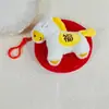 Año Nuevo 2026 Año del Caballo Mascota Lindo Peluche de Pony Billetera para Monedas Billetera para Monedas Infantil Bolsa para Monedas de Auriculares Colgante