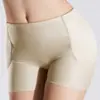 Bragas Fengcrotch para mujer, entrepierna falsa ancha, entrepierna engrosada, nalgas no voluminosas, ángulo plano, almohadilla fija de esponja para cadera, elevación de cadera, nalgas falsas
