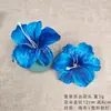 Flor de lirio de día simulada, cabeza de lirio, accesorios de tocado fresco DIY, pinza de garra, adornos florales para fotografía del hogar