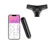 Control Remoto Inalámbrico de 10 Frecuencias Bala para Mujeres, Calzones de Encaje, Masturbador Av Recargable, Juguete Sexual