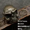 Dongguan Produtos de Cobre Quebrado Cobre Puro Fivela Decorativa para Pulseira Caveira Pequena Acessórios Criativos Fivela de Pano de Pássaro Ferragens de Couro