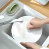 Cepillos para limpiar bañera, baño y cocina con mangos, cepillos para limpiar azulejos, estropajos para ollas, borradores mágicos y esponjas mágicas - al por mayor del fabricante