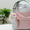 Llavero Colgante de Muñeca Hámster Gordito de Peluche Niñas Corea del Sur Muñeca Linda Creativa Colgante para Mochila Escolar