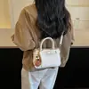 Bolso de mano de nicho estilo coreano, nueva colección otoño/invierno, bolso de hombro moderno y versátil, bolso cruzado y bolso cuadrado pequeño para el trabajo