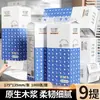 1000 Folhas Lenço Facial de Pendurar Pacote Grande Papel Toalha Total Papel Toalha Doméstico Guardanapos Caixa Cheia Papel Higiênico para Limpeza das Mãos