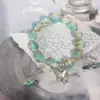 Pulseira de Contas de Cerâmica Estrela Concha Estilo Resort para Mulheres, Pulseira Exquisita de Nicho de Luxo Leve, Pulseira de Festa Estudantil de Alto Nível