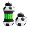 Garrafa de Água de Capacidade Extra Grande 1L Dobrável Silicone Outdoor Futebol Esportes Copo de Água Capacidade 32oz Garrafa de Água de Silicone Portátil