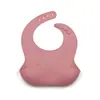 Babador de Silicone para Bebê babador com padrão de bolinhas de silicone babador explosão saco de arroz para bebê dinamarquês