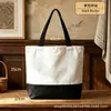 Bolsa de lona patchwork personalizada, bolsa tote transpassada de grande capacidade, bolsa de lona estampada, bolsa de tecido cultural e criativa ecológica feita sob medida