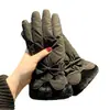 Guantes de Invierno para Mujer Cálidos Lindos Pantalla Táctil Ciclismo Bicicleta Eléctrica A Prueba de Frío Forrados de Felpa Engrosados Resistentes a la Humedad y al Viento Guantes de Algodón