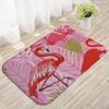 Alfombra de piso estilo nórdico de flamenco, alfombra para dormitorio, cocina, baño, alfombra antideslizante rectangular para puerta, alfombra de piso absorbente al por mayor