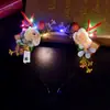 Nueva Diadema Luminosa de Astas de Reno Diadema Flash Diadema de Astas de Hada de las Flores Fiesta de Navidad Mercado Nocturno Mayoreo