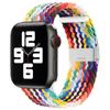 Adecuado para Applewatch10/9/8 Correa Correa Apple Watch Correa Tejida de Nailon Elástico Correa iWatch