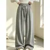 Shaoxing - 2026 Pantalones Casuales para Mujer DeRong 270g Pantalones Sencillos Bolsillo Doble Serie de Pantalones de Rayas Verticales Finas Teñidos en Hilo