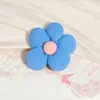 Broches de Flor de Cinco Pétalos Rellenos de Algodón Tridimensionales de Colores Accesorios para Joyería DIY Accesorios de Joyería Hechos a Mano Materiales para Tocado de Tela Venta al por Mayor