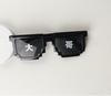 Nuevas Gafas de Mosaico, Gafas de Sol Geniales y Originales Bidimensionales, Gafas de Sol Pixeladas Personalizadas Estilo Hip-Hop, Venta Directa del Fabricante