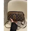 Bolso de Cuadros para Mujer Otoño e Invierno Bolso de Mano Pequeño Fragante Bolso Cruzado Moda Femenina Casual Bolso Cuadrado Pequeño Bolso de Hombro