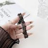 Para Apple Apple Watch Ultra Correa de Reloj iwatch Generación S9 Anillo de Corazón de Metal Cadena de Reloj de Diamantes