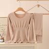 Source 2025 Nova Roupa Modeladora Roupa Íntima Térmica para Mulheres, Outono e Inverno Lã Aquecimento Emagrecimento Modelagem Corporal Tops Térmicos Atacado