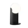 Lámpara de mesa pequeña minimalista estilo chino, lámpara de noche creativa con plato de jade blanco, luz nocturna decorativa artística para casas de huéspedes y dormitorios, disponible al por mayor