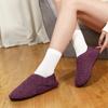 Pantuflas de algodón con forro polar para hombre y mujer, zapatos cómodos, antideslizantes, de suela suave, para interiores y fitness, para otoño e invierno.