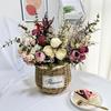 Ventas Directas de Fábrica Puntos de Flores Otoño Seco Arreglo Floral Manuscrito Accesorios Flores Decoración de Boda Flores Hogar Hechas a Mano Flores Falsas