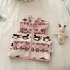 Colete de Fleece timo para Meninas Meninos Outono Inverno Modelo 2026 Jaqueta Cartoon para Crianças Veludo Plus Capa Fofa Meninas Estilosas