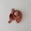 Gorro de Bebé Otoño Invierno Gorro de Felpa Cálido Engrosado Para Recién Nacidos Gorro Protector de Orejas Niños Niñas Gorro Cubre Cabeza a Prueba de Viento