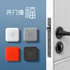 Pegatina de carácter de bendición de Año Nuevo anti-colisión para manijas de puerta, tope de puerta de silicona, cojín de puerta para prevenir golpes, almohadilla anti-colisión para muebles, tope de puerta