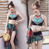 Conjunto de Biquíni de Duas Peças para Mulheres, Biquíni, Férias Push-Up Sexy Senhoras Roupa de Banho para Águas Termais Atacado
