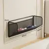 Zapatero de pared para detrás de la puerta de entrada, zapatero pequeño para dormitorio y baño, zapatero para pantuflas sin taladro, zapatero pequeño para pasillo