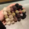 Otoño e Invierno Nuevo Felpa Tendón de Goma Elegante Simple Cuerda para el Cabello Gruesa Todo-partido Anillos para el Cabello Accesorios para el Cabello Cuerda para Cola de Caballo Tocados