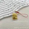 Lingote Amuleto Gato de la Suerte 999 Oro Puro Colgante Gato Accesorio Decoración de Bolsa Tienda de Regalos de Año Nuevo Artículo