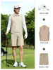Pgm Roupa de Golfe Masculina Verão Estilo Coreano Colete Top Respirável Elástico Colete Masculino Jaqueta Pulôver
