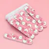 Archivadores de uñas cortos al por mayor para manicura, tiras pequeñas de doble cara para dar forma y pulir uñas, duraderas para pulir uñas postizas