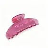 Nuevo Clip Transparente de Caramelo Sencillo para Mujer, Pasador Grande Elegante, Accesorio Versátil de Moda para el Cabello