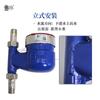 Medidor de Agua Caliente y Fría Vertical de Acero Inoxidable para Grifo Doméstico, Medidor de Agua Vertical Estándar Nacional, 1/2 Pulgada, 3/4 Pulgada, Dn1520