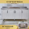 Gabinetes de Cocina Simples para Alquilar Gabinetes de Cocina de Acero Inoxidable Gabinete para Fregadero Gabinete para Estufa de Cocina Montaje Integrado Económico