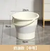 Cubo Ventilador Lacado Herramienta de Lacado Flotante Cubo de Plástico Grande Plegable Engrosado Transparente para Lavandería Doméstica Uso en Dormitorio Cubo de Agua