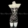 Lingerie Sexy de Boate Tamanho Grande Sexy Renda Transparente com Estampa Tubo Vestido Bodycon para Sedução em Boates 7832