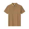 Camiseta tipo polo casual de algodón de manga corta estampada Ropa de trabajo para hombre Ropa de trabajo publicitaria Camisa para eventos Ropa de grupo Transpirable