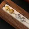 Novos Brincos de Trevo de Quatro Folhas Vazados de Alta Qualidade, Estilo Coreano, Escovados, Resistentes, para Meninas, Brincos de Estilo Palaciano, Acessórios, Artesanato Antigo
