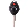 La carcasa de la llave es adecuada para Mitsubishi Lancer Wing God ASX Jinxuan Outlander llave de control remoto llave de coche Carcasa