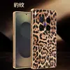 Adecuado para Funda de Teléfono Móvil de Cuero Galvanizado Vivox200 V50 Cuadros S30 Estampado de Leopardo Y400 Anticaídas Y78 Cubierta Protectora Y28