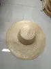 Sombrero de paja con borde de 45 cm, sombrero grande de verano, sombrero para el sol para exteriores, sombrero de paja de agricultor, 10 yuanes, suministro de tienda departamental para el hogar