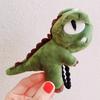 Laço de cabelo fofo Dinossauro Mori elástico alto elástico feminino ins pelúcia celebridade da internet animal tiara adorno de cabeça broche