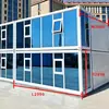 Contenedor de Ensamblaje para Dormitorio de Empleados Casa Prefabricada Móvil para Exteriores Oficina Placa de Acero Color Contenedor de Vivienda Casa Móvil