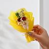 Flores Artificiales, Rosas Falsas, Aliento de Bebé, Flores Secas, Flores Hechas a Mano, Ramilletes Pequeños, Regalos para las Fiestas, Recuerdos Transfronterizos al por Mayor