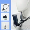 Soporte de Montaje para Cuello de Teléfono Móvil, Montaje de Collar para Cámara de Acción Gopro, Dji para Perspectiva en Primera Persona, Accesorios para Ciclismo, Pesca